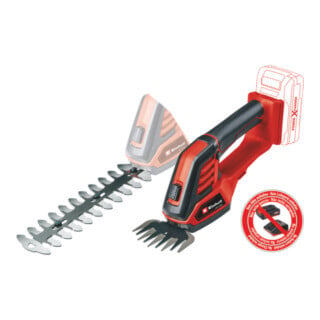 Einhell Akku-Gras- und Strauchschere GE-CG 18/100 Li-Solo