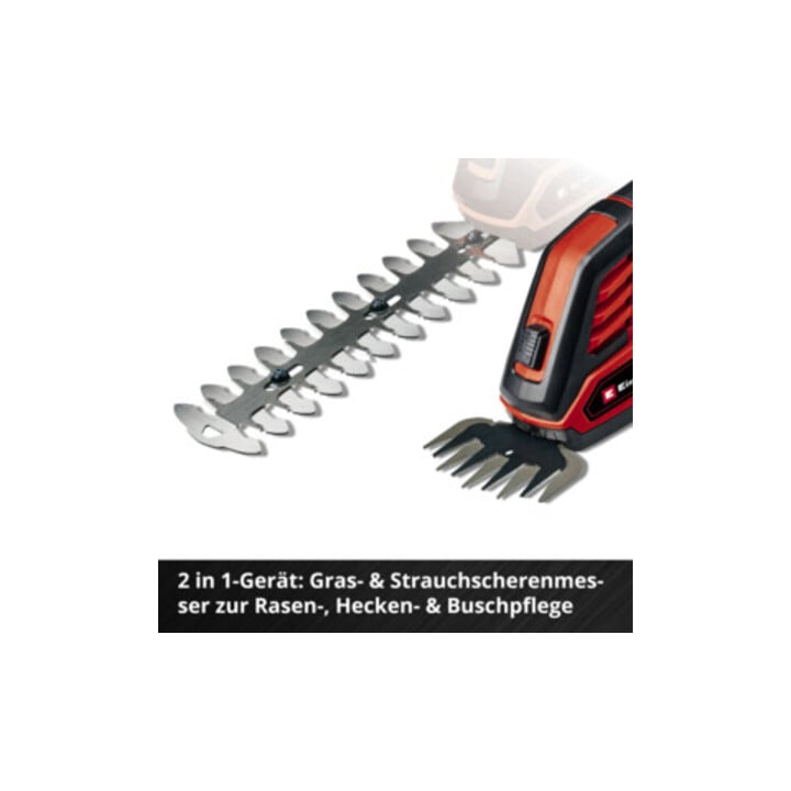 Einhell Akku-Gras- und Strauchschere GE-CG 18/100 Li T-Solo