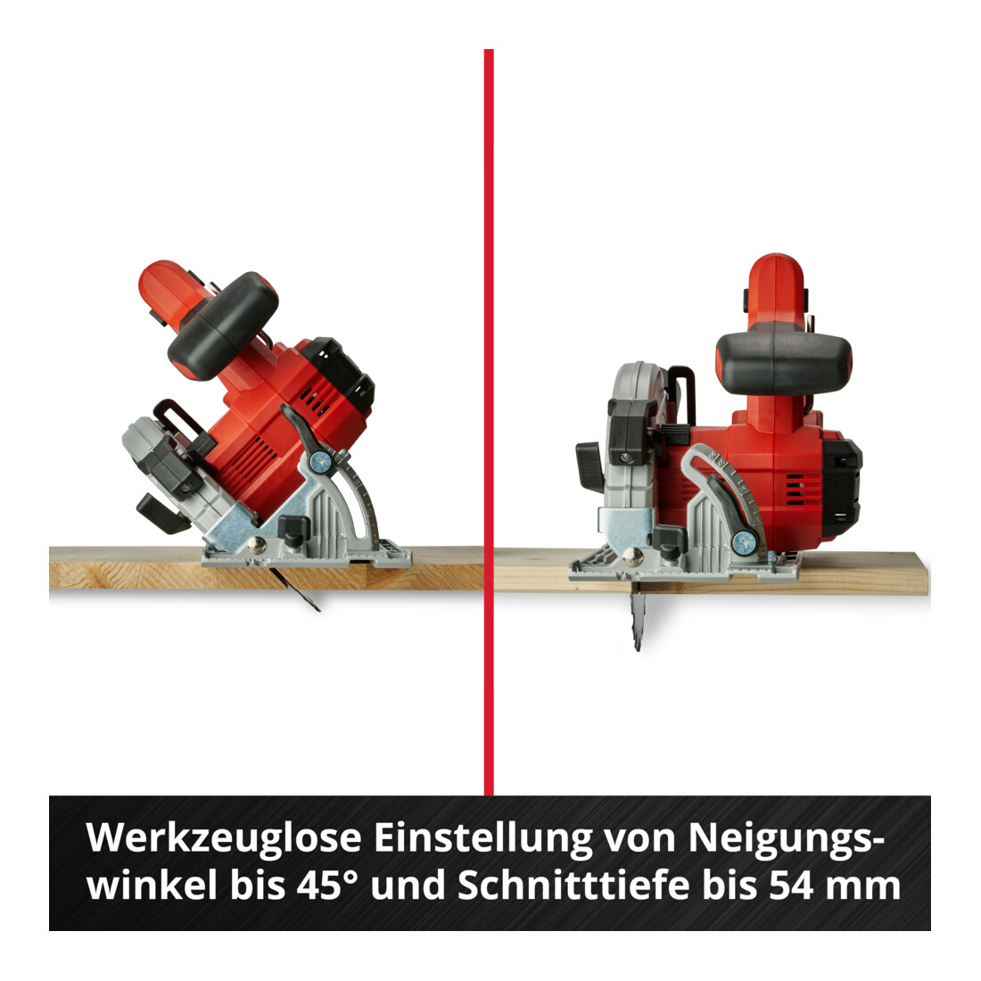 Einhell Akku-Handkreissäge TE-CS 18/165-1 Li - Solo
