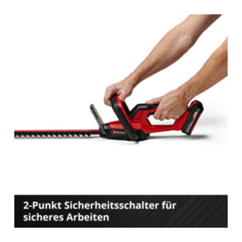 Einhell Akku-Heckenschere GC-CH 18/40 Li Solo