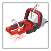 Einhell Akku-Heckenschere GE-CH 1855/1 Li-Solo-4