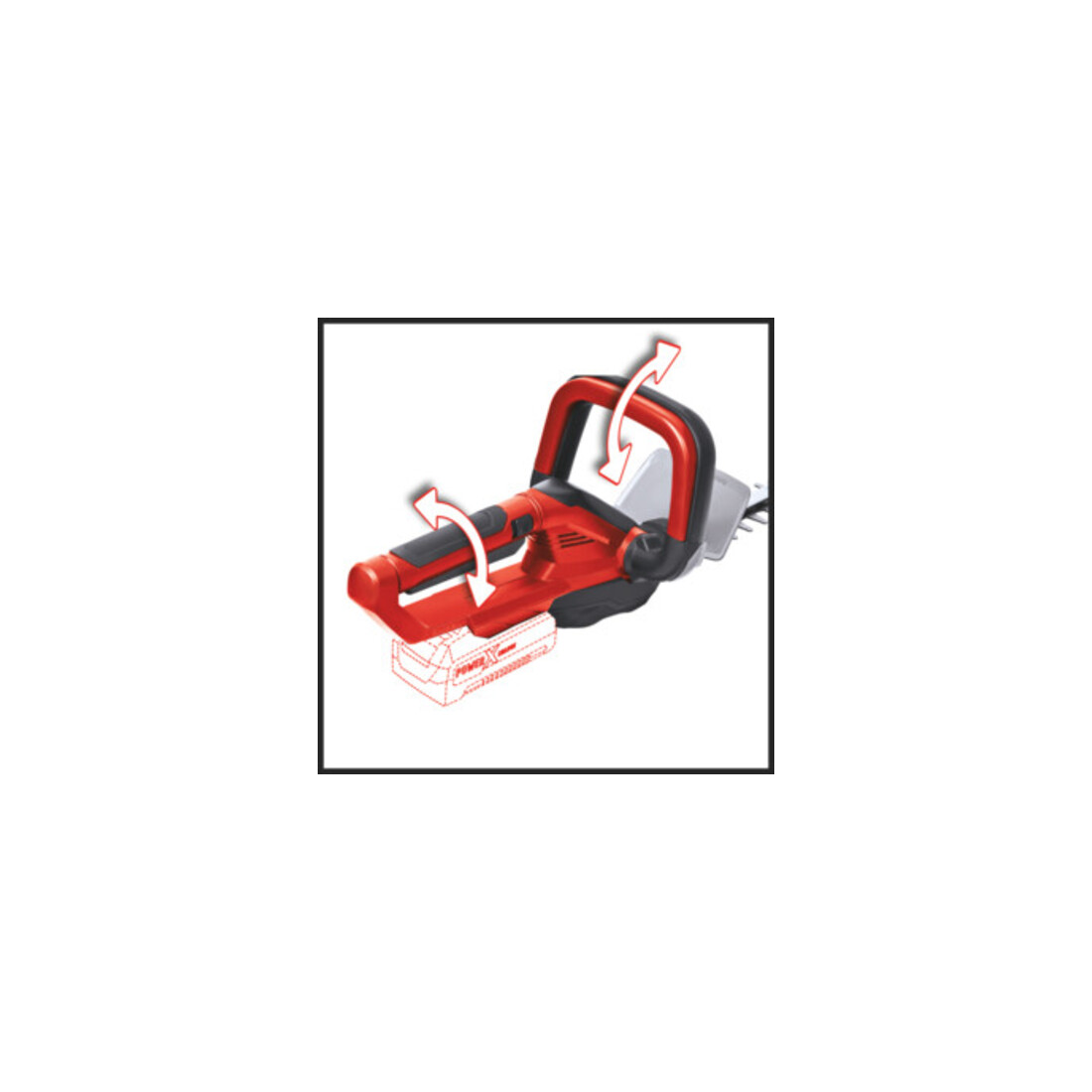 Einhell Akku-Heckenschere GE-CH 1855/1 Li-Solo