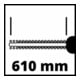 Einhell Akku-Heckenschere GE-CH 36/61 Li-Solo-2