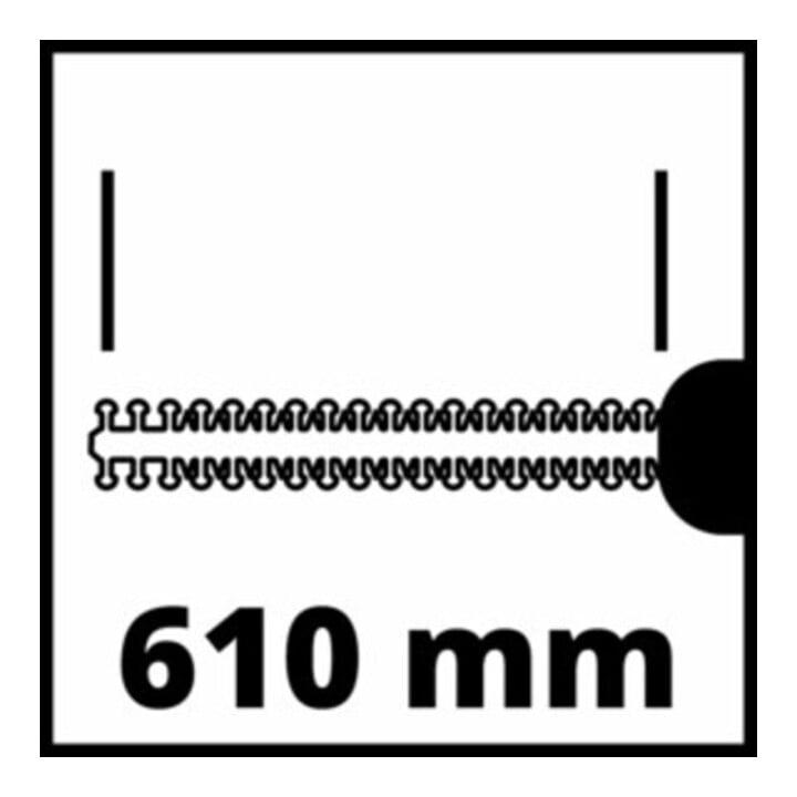 Einhell Akku-Heckenschere GE-CH 36/61 Li-Solo
