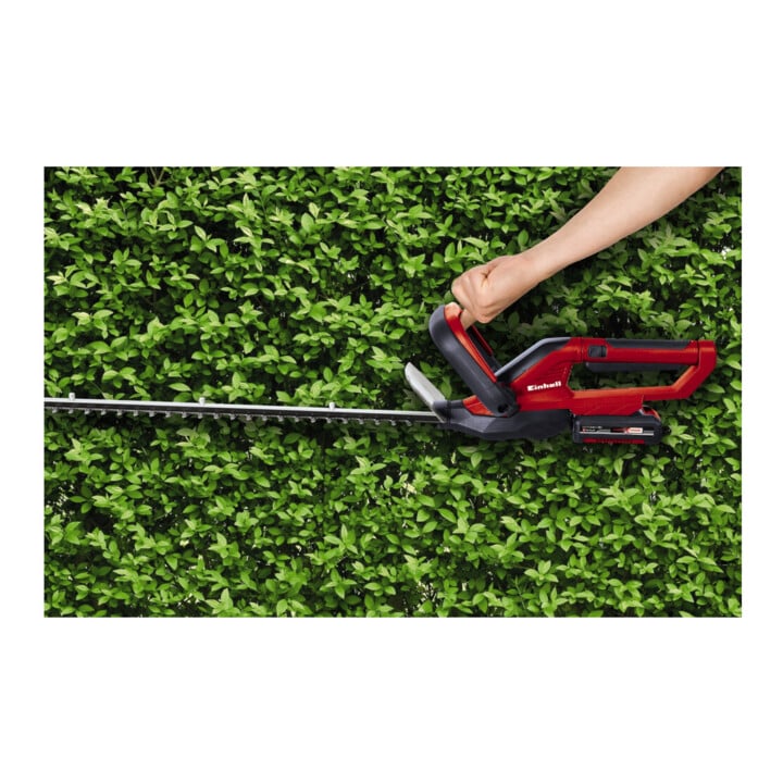 Einhell Akku-Heckenschere inkl. 2,5 Ah Starter-Kit + Akku-Rasentrimmer