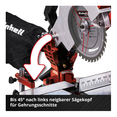 Einhell Akku-Kappsäge TE-MS 18/210 Li-Solo