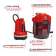 Einhell Akku-Klarwasserpumpe GE-PP 18 RB Li - Solo-5