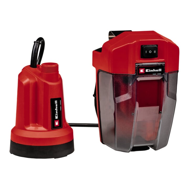 Einhell Akku-Klarwasserpumpe GE-SP 18 LL Li mit Akku 4,0Ah