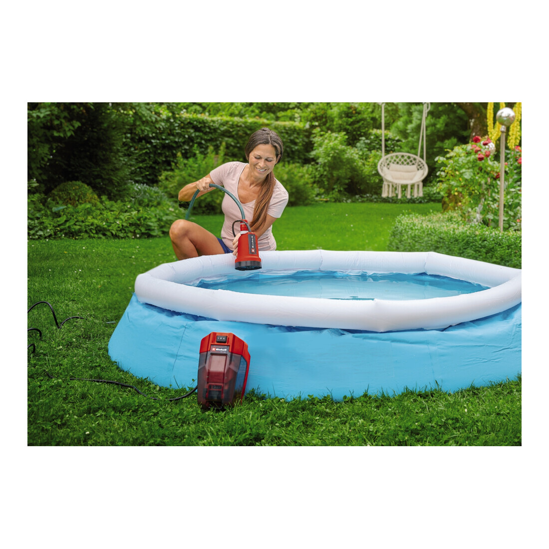 Einhell Akku-Klarwasserpumpe GE-SP 18 LL Li - Solo