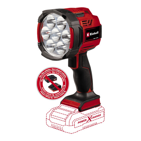 Einhell Akku-Lampe TE-CL 18/2500 LiAC-solo