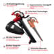 Einhell Akku-Laubsauger GE-CL 36/230 Li E -Solo
