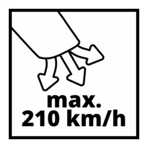 Einhell Akku-Laubsauger VENTURRO 18/210