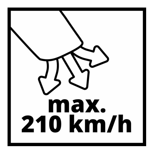 Einhell Akku-Laubsauger VENTURRO 18/210