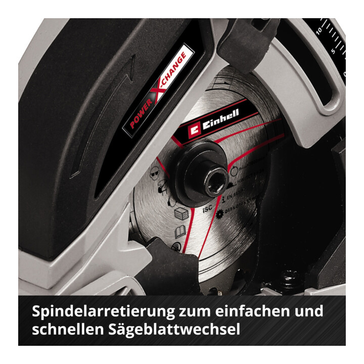 Einhell Akku-Mini-Handkreissäge TE-CS 18/89 Li - Solo