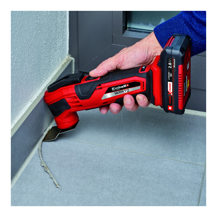 Einhell Akku-Multifunktionswerkzeug Varrito + 2.0Ah Starter-Kit + 2.0Ah Akku