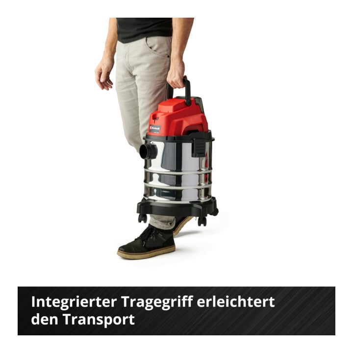 Einhell Akku-Nass-Trockensauger TC-VC 18/20 Li S-Solo