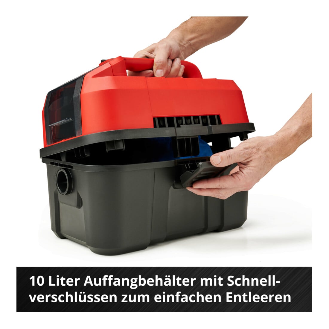 Einhell Akku-Nass-Trockensauger TE-VC 18/10 Li-Solo