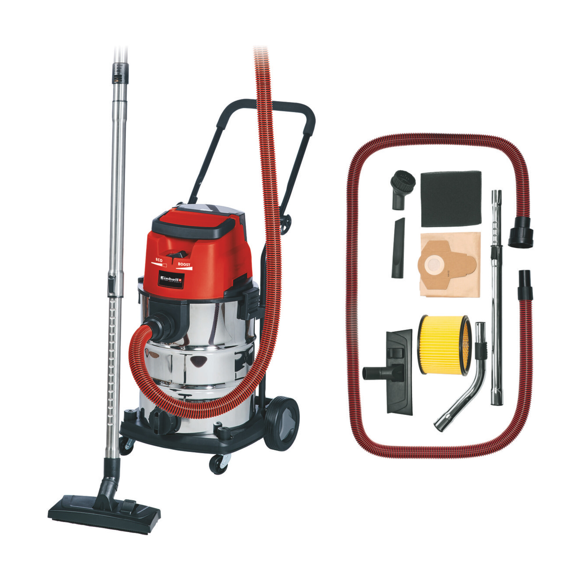 Einhell Akku-Nass-Trockensauger TE-VC 36/30 Li S-Solo