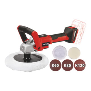 Einhell Akku-Polier- / Schleifmaschine CE-CP 18/180 Li E-Solo