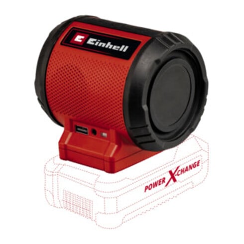 Einhell Akku-Rasenmäher + Akku-Gras- und Strauchschere + 2x 2,5 Ah Starter-Kit + Akku-Lautsprecher