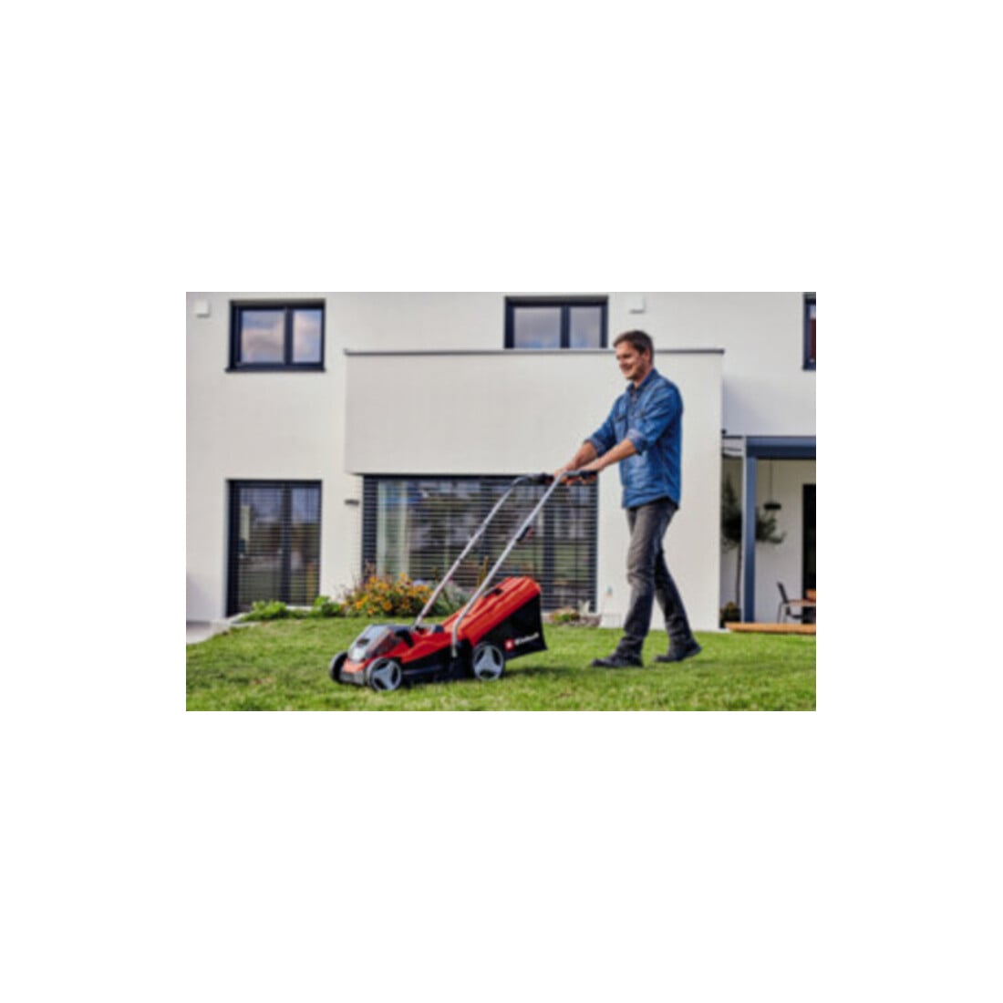 Einhell Akku-Rasenmäher GE-CM 36/33 Li (2x2,5Ah)
