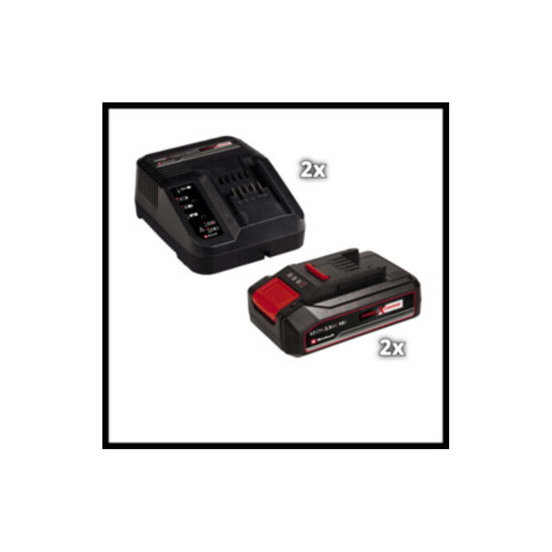 Einhell Akku-Rasenmäher GE-CM 36/33 Li (2x2,5Ah)