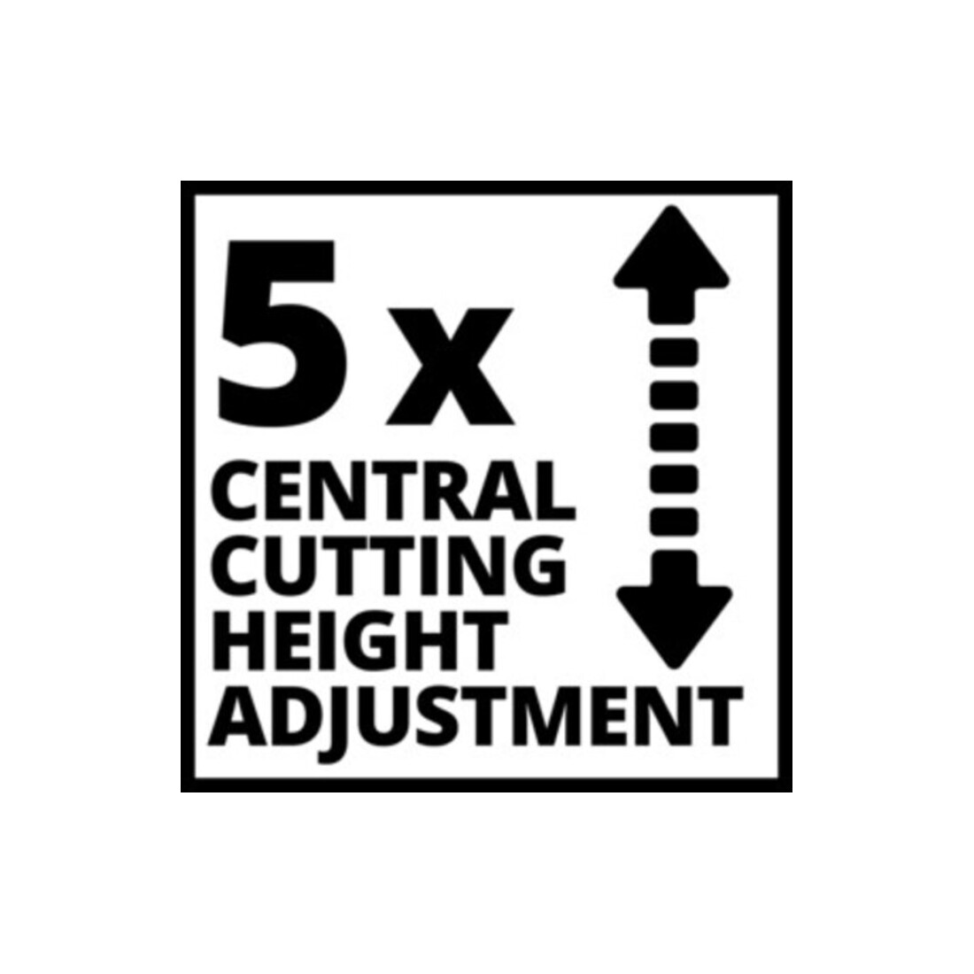 Einhell Akku-Rasenmäher GE-CM 36/33 Li (2x2,5Ah)