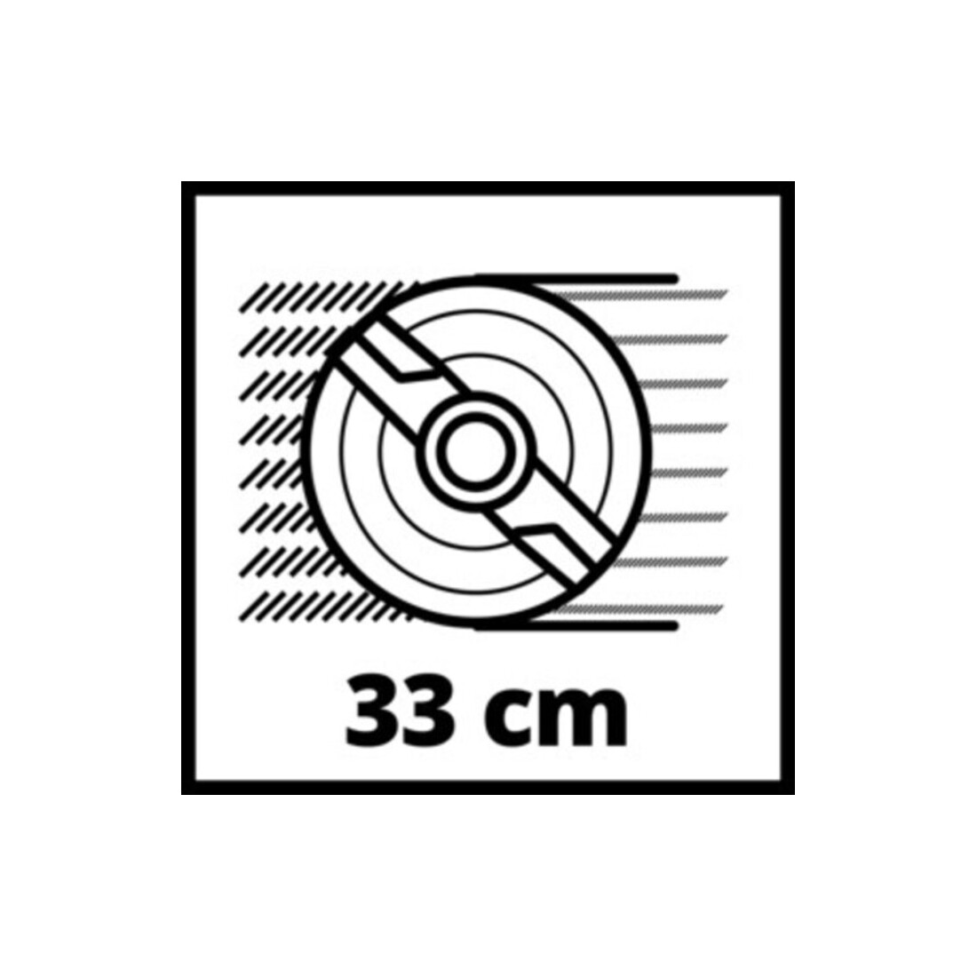Einhell Akku-Rasenmäher GE-CM 36/33 Li (2x2,5Ah)
