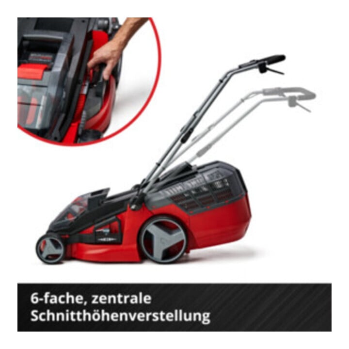 Einhell Akku-Rasenmäher GE-CM 43 Li M Kit (2x4,0Ah)