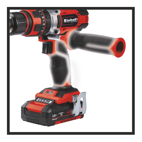 Einhell Akku-Schlagbohrschrauber TE-CD 18/48 Li-i (2x2,0Ah)