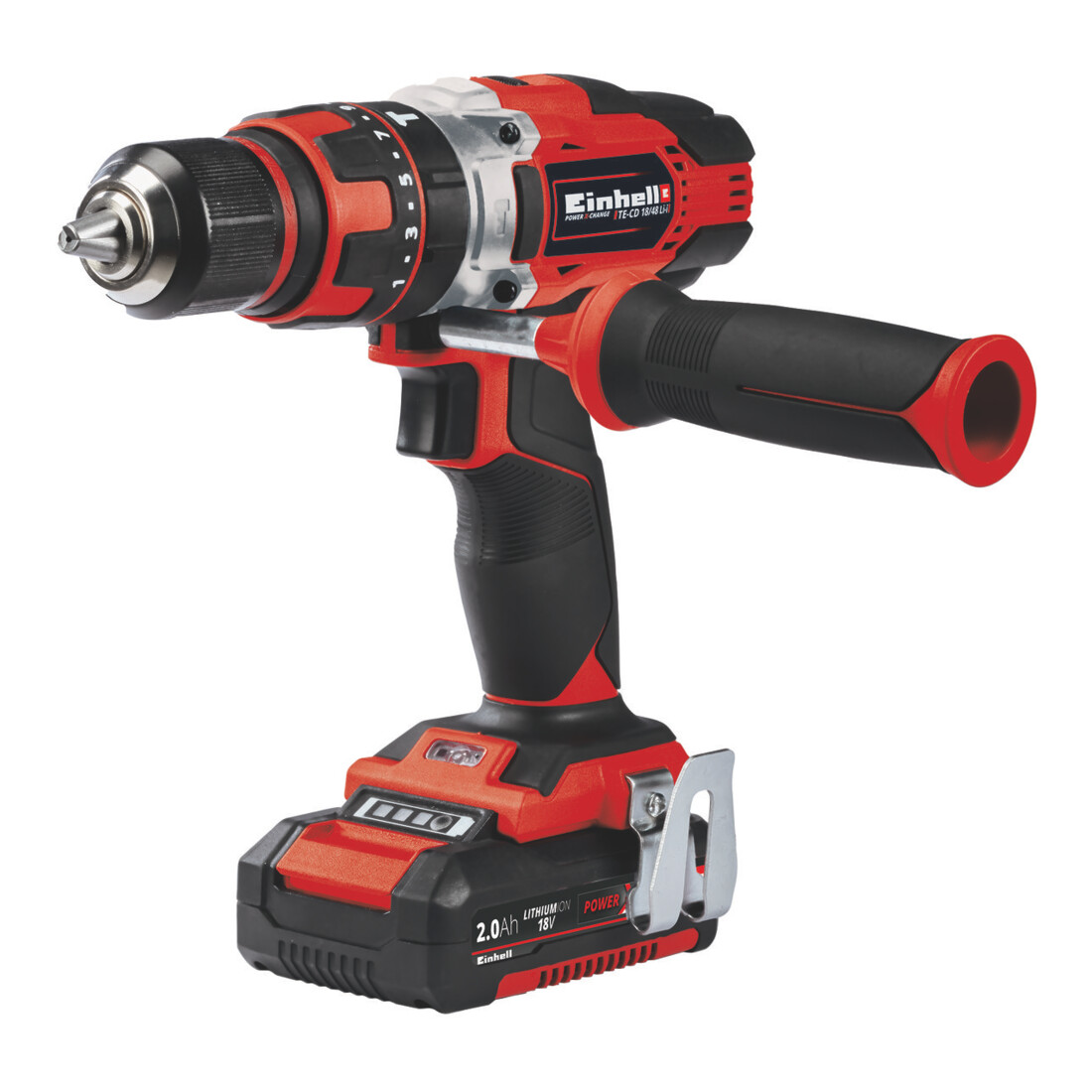 Einhell Akku-Schlagbohrschrauber TE-CD 18/48 Li-i (2x2,0Ah)