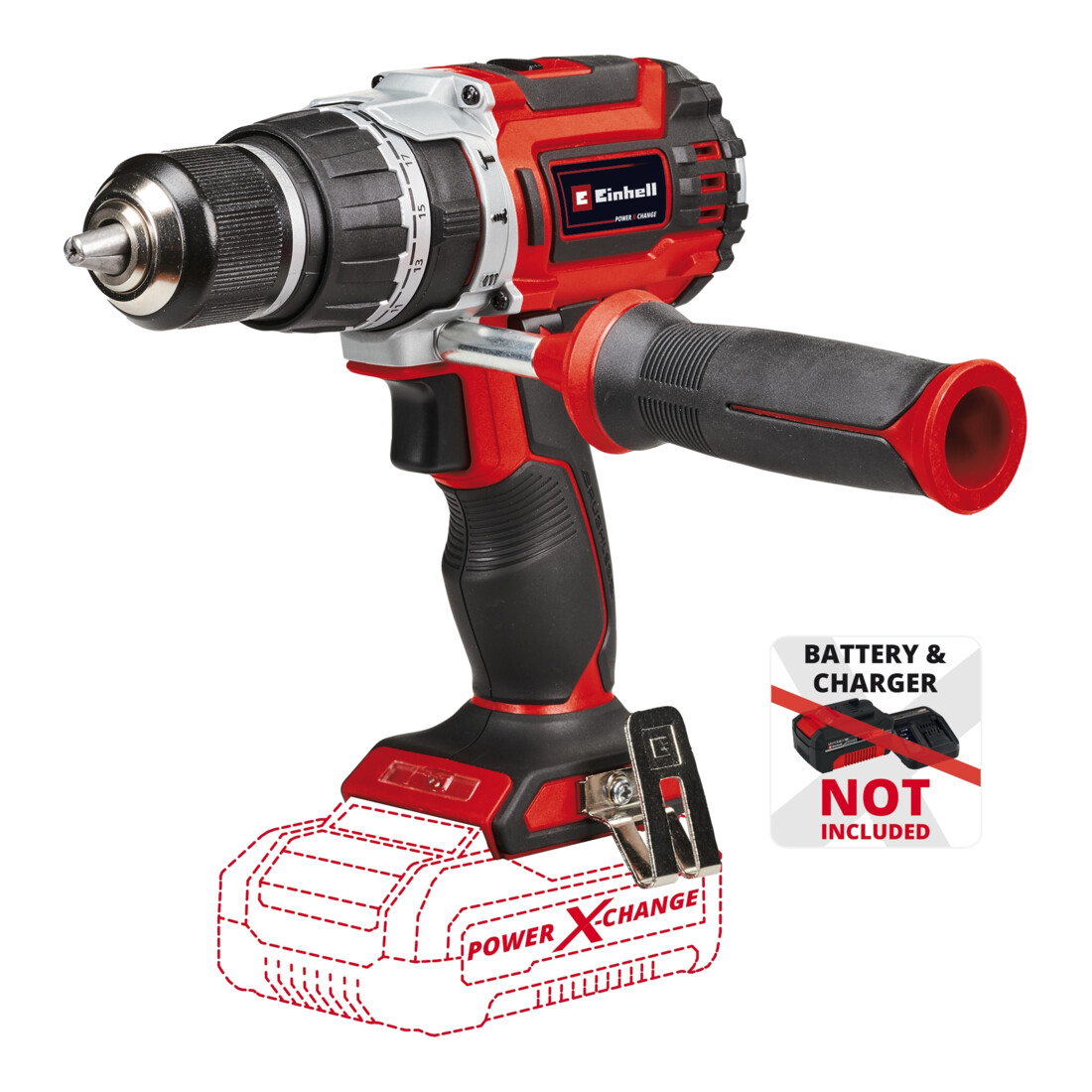 Einhell Professional TP-CD 18/60 Li-i BL Akku-Schlagbohrschrauber - 18 V bürstenlos 60 Nm - ohne Akku und Ladegerät 4514205