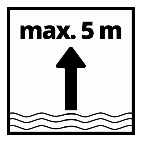 Einhell Akku-Schmutzwasserpumpe GE-DP 18/25 Li - Solo