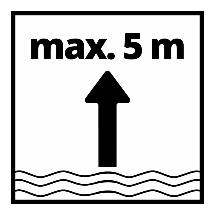 Einhell Akku-Schmutzwasserpumpe GE-DP 18/25 Li - Solo