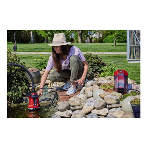 Einhell Akku-Schmutzwasserpumpe GE-DP 18/25 Li - Solo