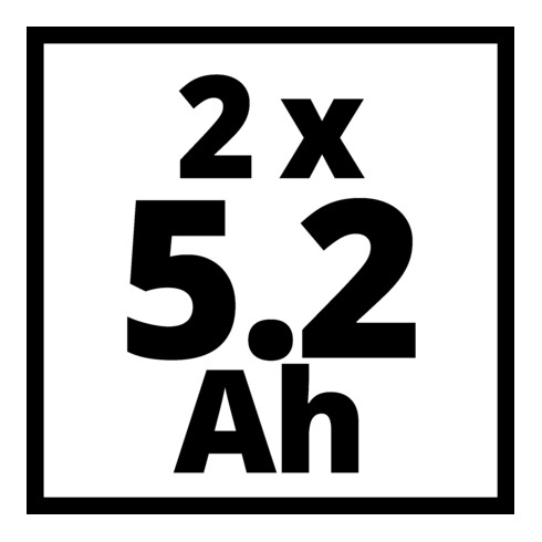 Einhell Akku Twinpack 2x 18V 5,2Ah PXC