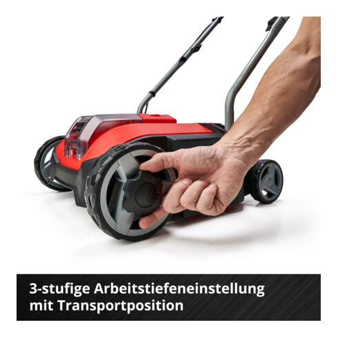Einhell Akku-Vertikutierer-Lüfter GC-SC 18/28 Li-Solo