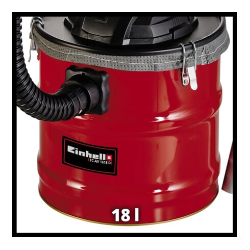 Einhell Aspirateur à cendres TC-AV 1618 D