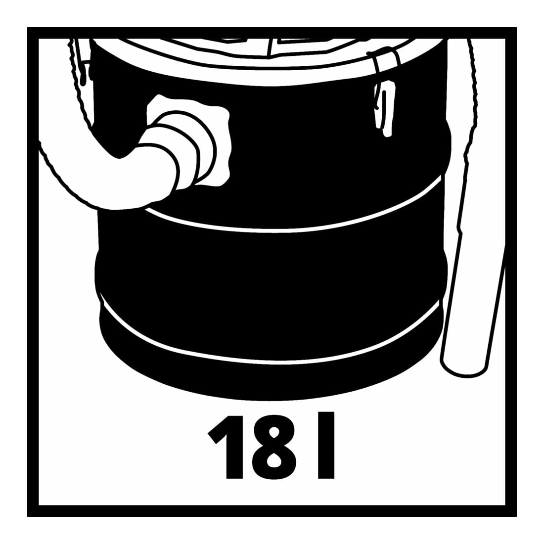 Einhell Aspirateur à cendres TC-AV 1718 D