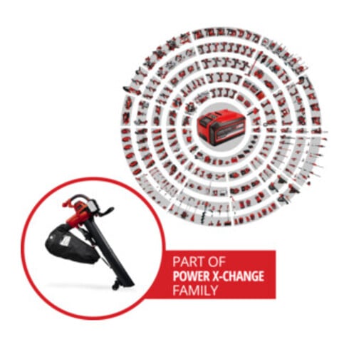 Einhell Aspirateur à feuilles sans fil GE-CL 36/230 Li E -Solo