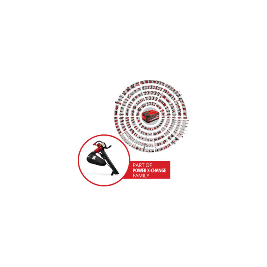 Einhell Aspirateur à feuilles sans fil GE-CL 36/230 Li E -Solo