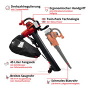 Einhell Aspirateur à feuilles sans fil GE-CL 36/230 Li E -Solo-4