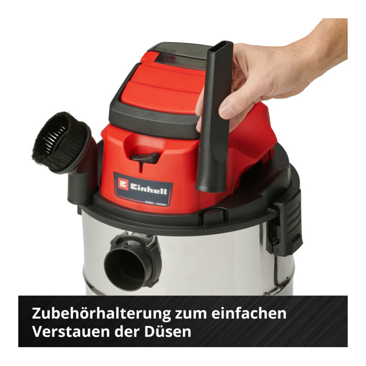 Einhell Aspirateur eau et poussière sans fil TC-VC 18/20 Li S-Solo