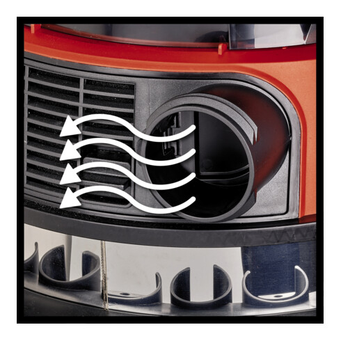 Einhell Aspirateur eau et poussière sans fil TE-VC 36/25 Li S-Solo