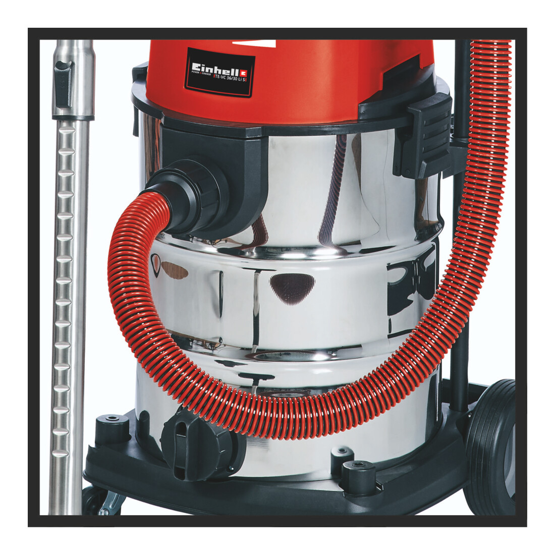 Einhell Aspirateur sans fil eau et poussière TE-VC 36/30 Li S-Solo