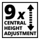 Einhell Benzin-Rasenmäher GC-PM 46/5 S