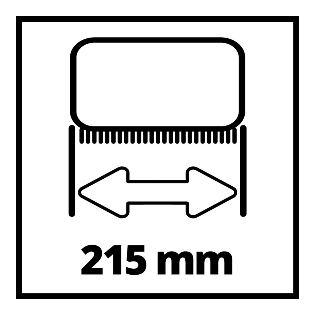 Einhell Brosse latérale ULTRA (pierre)