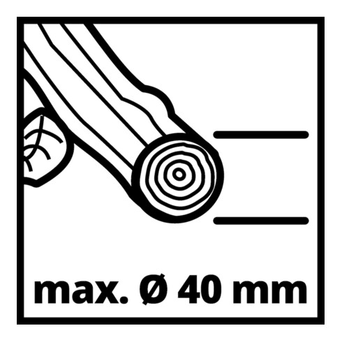 Einhell Broyeur électrique silencieux GC-RS 2540