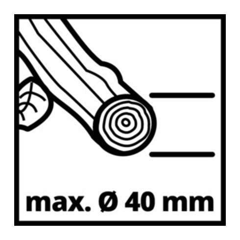 Einhell Broyeur électrique silencieux GC-RS 2540