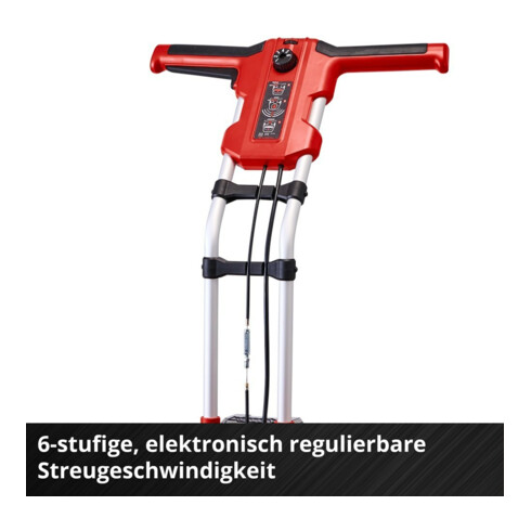 Einhell Chariot épandeur sans fil GE-SR 18/22 Li-Solo sans batterie ni chargeur